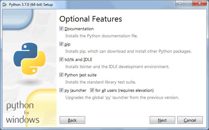 Python Installation Wizard