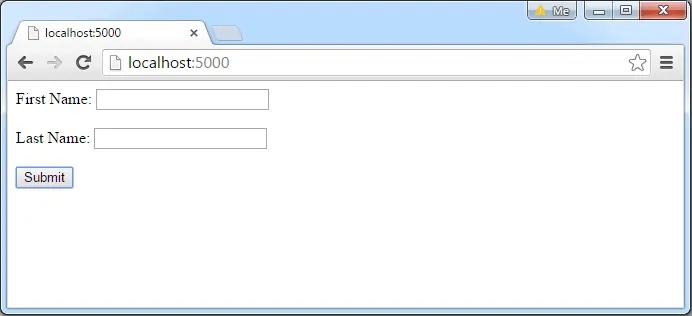 HTML Form to submit POST request
