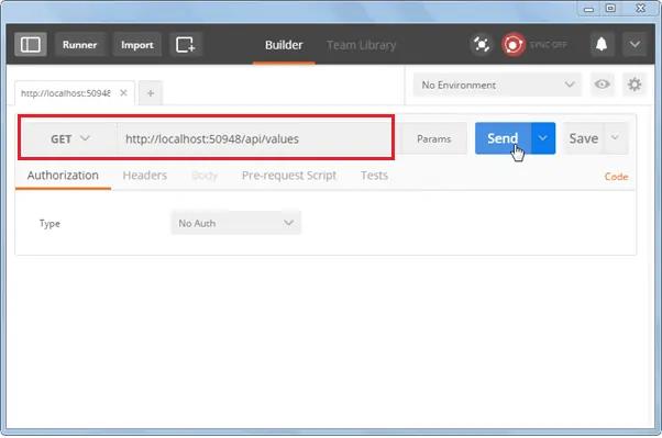 Test Web API in Postman